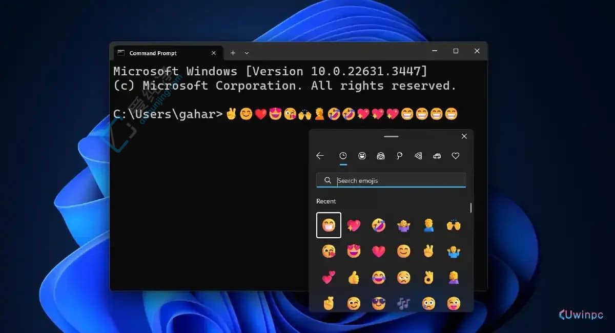 Win11¸TerminalKˑ(yng)F(xin)֧ݔEmoji